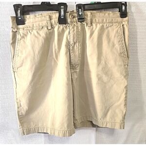 Polo Ralph Lauren Shorts Men's Size 36 Beige Chino Flat Front Relaxed Fit Casual